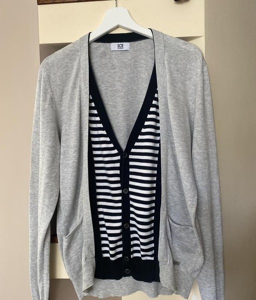 Women Iceberg Sweater Grey Cotton 40 / L / 48