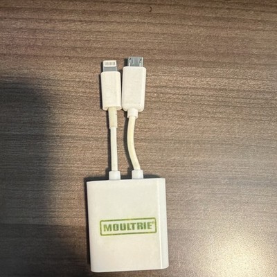 Moultrie MicroSD Card Reader Adapter Cable Lightning & Micro-USB MCA-13488
