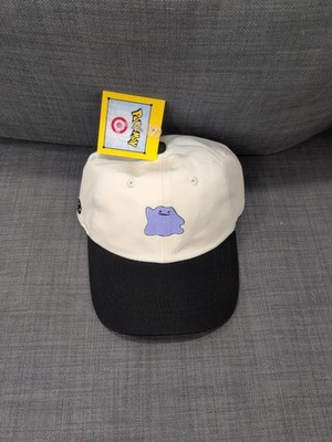 Pokémon x Target  Collab Ditto Embroidered White Black Cap