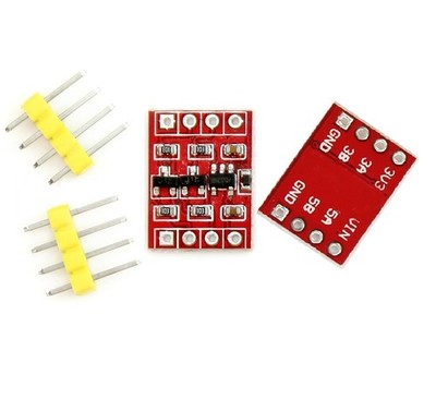 5 PCS 2-CH I2C IIC   Level Converter Module Bi-Directional for   5V-3V *yt