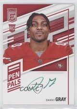 2022 Panini Donruss Elite Pen Pals Green Ink Danny Gray #PP-DG Auto 0u8k