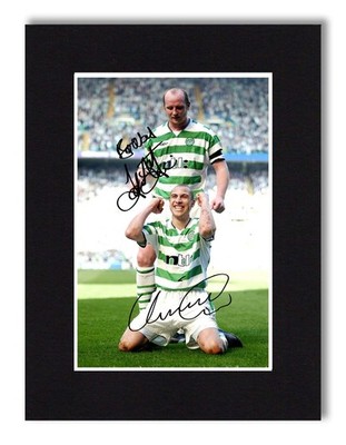 8x6 Mount Hartson und Larsson signiertes FOTO Vordruck rahmenfertig keltisch