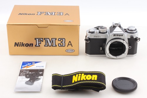 [COMO NUEVO] Cuerpo de cámara fotográfica Nikon FM3A plateada 35 mm SLR de JAPÓN - Imagen 2 de 14