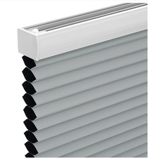NEW Cordless Blackout Cellular Honeycomb Window Shades 34.5 x 70 Gray