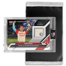JARREN DURAN TOPPS NOW 438 SEALED GAME USED BASE RELIC ALL STAR GAME MVP HOMERUN