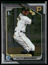 Bralyn Brazoban 2024 Bowman Chrome #BCP-224 Pittsburgh Pirates