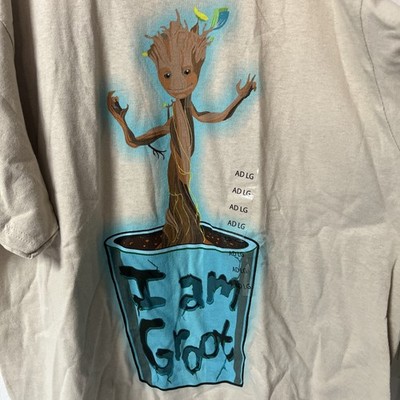 Adult large I Am Groot T Shirt  marvel 
