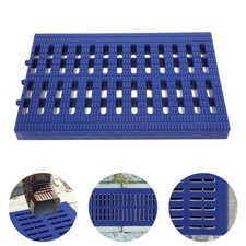  Plastic Drainage Channel Grate for Driveway Sediment Strainer Floor Cover