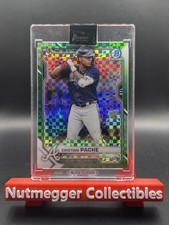 2021 Bowman Chrome X - Cristian Pache #69 Green X-Fractor /31 (RC