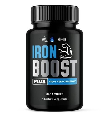 Iron Boost Plus High Performance Supplement ED Stamina pills for MEN 60ct