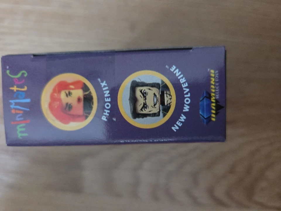 Mini figura de acción Marvel Universe Minimates NUEVA WOLVERINE AND PHOENIX 2004  Foto 2 de 2