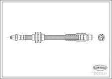 Flexible de frein Fiat CROMA