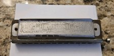 Vintage M. Hohner Super Chromonica 270 Chromatic Harmonica Key of G 12 Hole