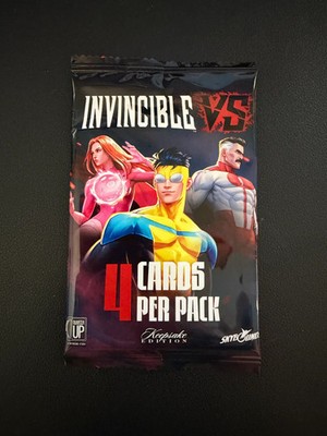2026 Keepsake Invincible VS Sealed 4 Card Booster Pack