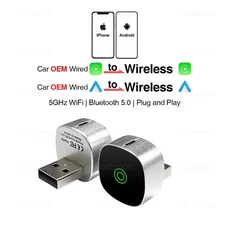 Newest Wireless CarPlay Adapter Mini Smart Box USB Wireless Dongle Plug ＆Play