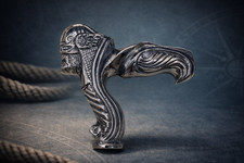 "Stylish Animal-Themed Aluminum Handle for Walking Cane Stick"