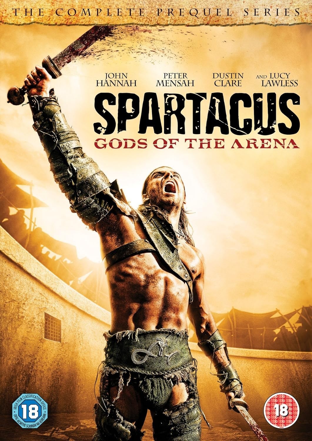 Spartacus Gods Of The Arena - NEW Region 2 DVD
