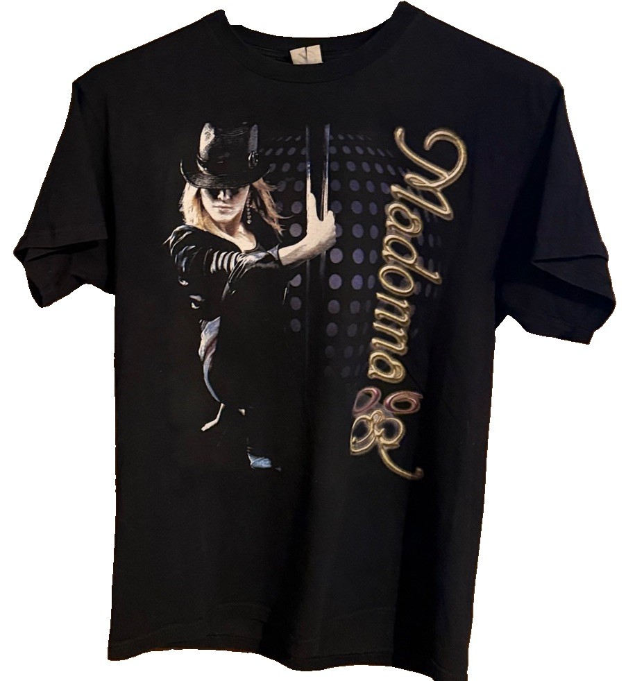 Vintage 2006 Madonna Confessions Tour T-Shirt Size L … - Gem
