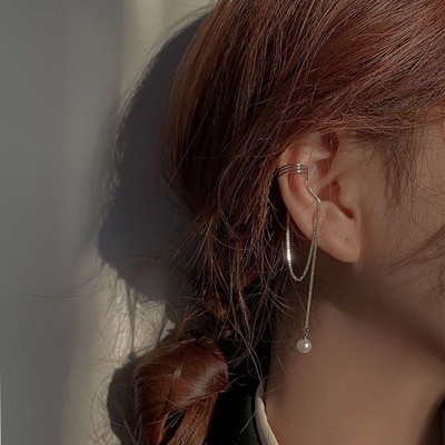 Stilvolle Schleifen Ohrringe mit Kristallen leichter Silberschmuck für Damen