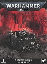 Games Workshop Warhammer 40K CHAOS SPACE MARINES CHAOS RHINO - NEW SEALED