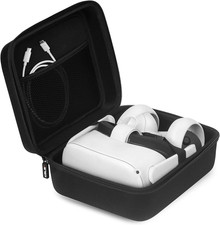 Hard Travel Case for Meta Quest 3S/Oculus Quest VR Headsets Controllers