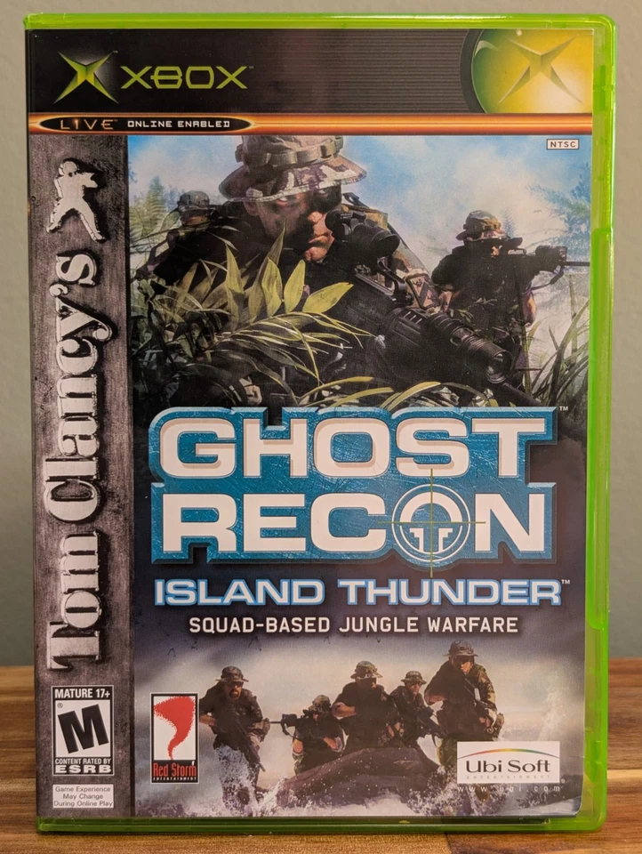 Tom Clancy's Ghost Recon: Island Thunder (Xbox, 2003) Complete Tested Working - Image 2 of 4