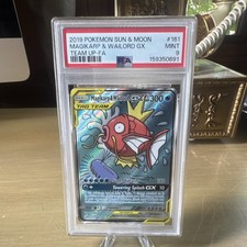 PSA 9 2019 Pokémon Magikarp & Wailord GX 161/181 Sm-Team Up Alt FA Holo on eBay