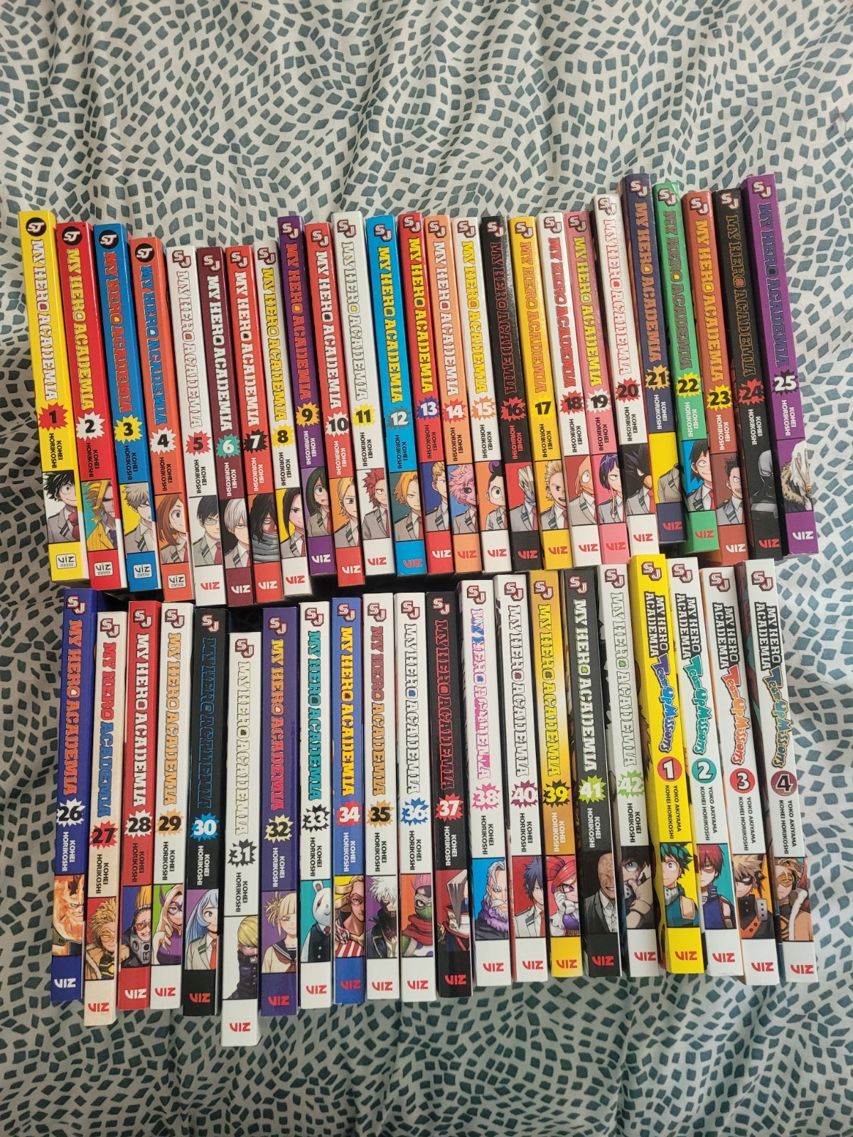 My Hero Academia Manga Series, Vol. 1 - 42 Plus Team Up Missions 1-4