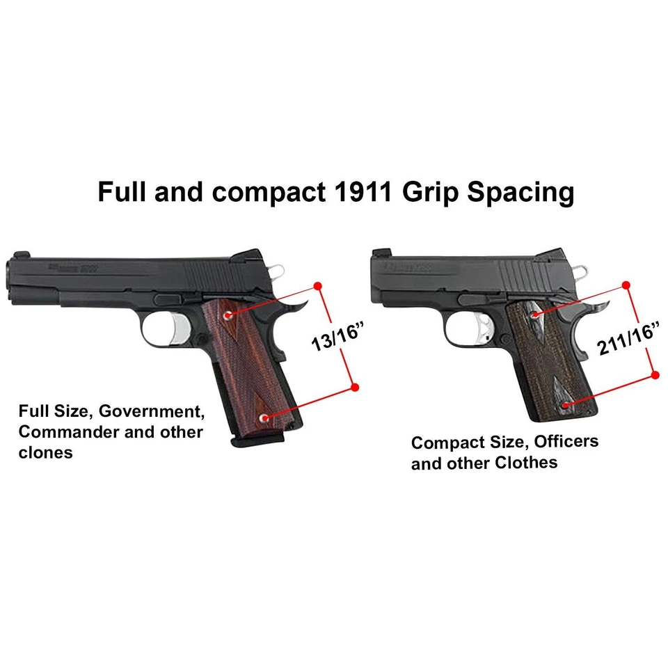 Belt Clip Holster for 1911 Officers or Defender Model Pistols ROM-B (Black)" - Image 2 of 4