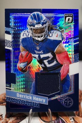 2023 Panini Donruss Optic - Derrick Henry #DT-DH Donruss Threads (MEM) - Titans