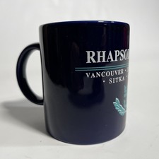 Royal Caribbean Rhapsody of the Seas Navy Blue Ceramic Coffee Mug Cup