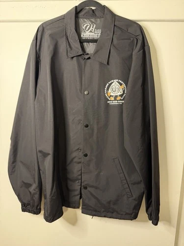Jimmy Oakes Garage Damage Prevention Team Coach Jacket Black 2XL image 2