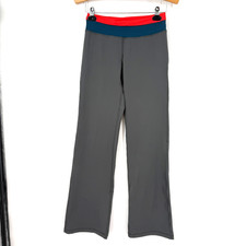 Patagonia Yoga Pants Wide Leg Leggings Gray Y2k Workout Athleisure Women Size S