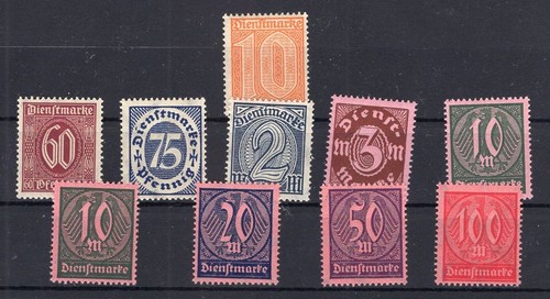 DR-Dienst 65+66/68+69/74 LUXURY** MNH Mint (y75291