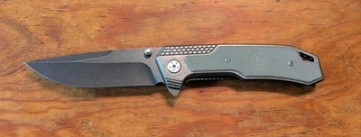 Smith & Wesson Framelock Folding Knife 3¾'' Stainless Blade Stainless/G10 Handle