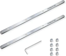 Track Saw Guide Rail Connector Set for Festool, Makita, DeWalt, Triton - 2 Piece