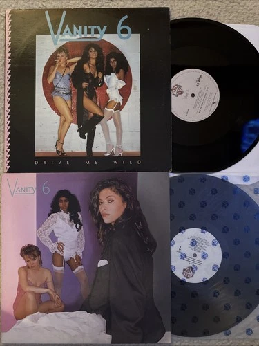 Vanity 6 Drive Me Wild 12" Single Vinyl Warner Bros Nasty Girl Prince Lot Lp