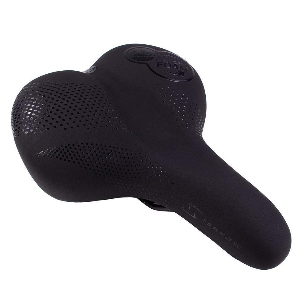 Serfas TBM-20 Tailbones Memory Foam Waterproof Bicycle Saddl