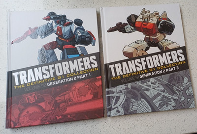 Transformers Definitive G1 Collection Volumes 90 & 91   Generation 2 - Marvel HC