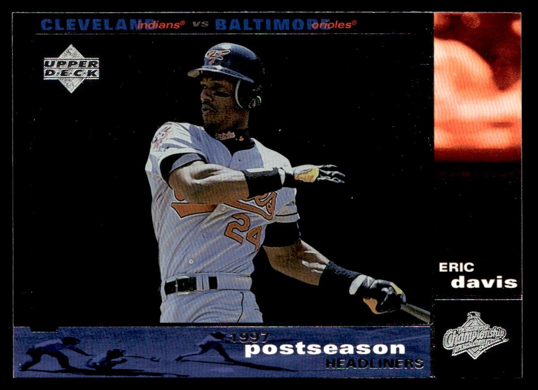 1998 Upper Deck Eric Davis Baltimore Orioles #424