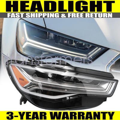 For Audi A6 S6 2016 2017 2018 W/LED DRL Full LED Headlight Headlamp Right Side