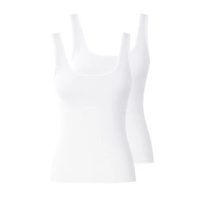 Pompadour Damen Achselhemden 4er Pack Bio-Baumwolle Unterhemden Organic Cotton - Bild 1 von 4