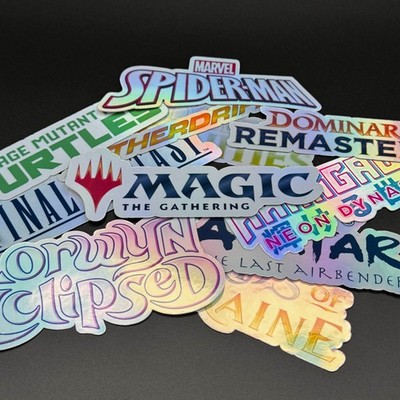 Magic The Gathering Holo Binder Sticker Label | Choose Your Sticker