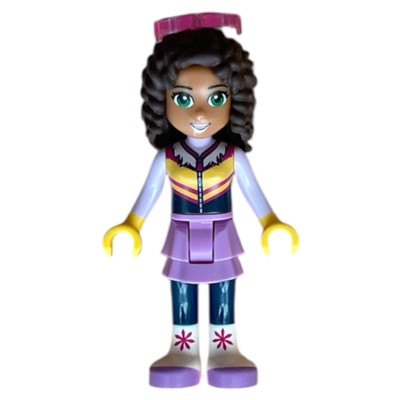 LEGO Friends Andrea Mini-Doll   Winter Outfit, 41323 Snow Resort Chalet