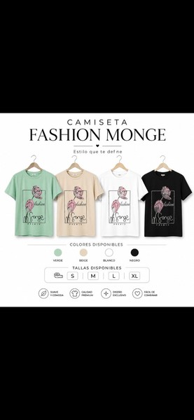 Camiseta Verano Mujer
