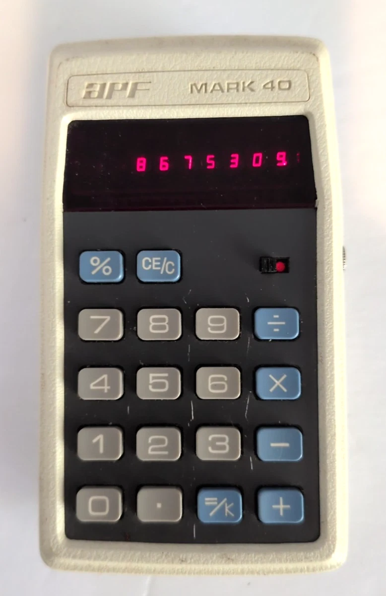 Led Calculator In Vintage Calculators for sale | eBay