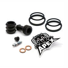 Kawasaki ZR-7S H1 2001 Rear Brake Caliper Seal Service Kit Rebuild Rubbers ZR750