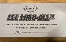 Lee Precision 12 Gauge Load-All Reloader Press - 90011