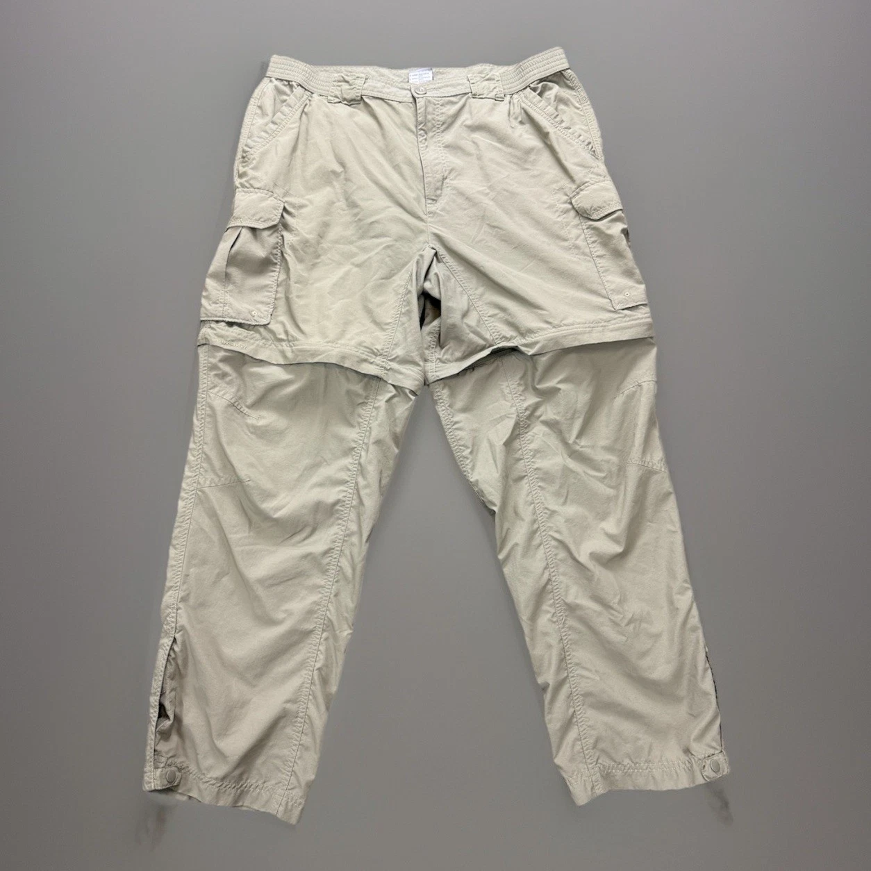 Columbia Titanium Omni Dry Convertible Cargo Pants Mens L 30 Zip Off Hiking