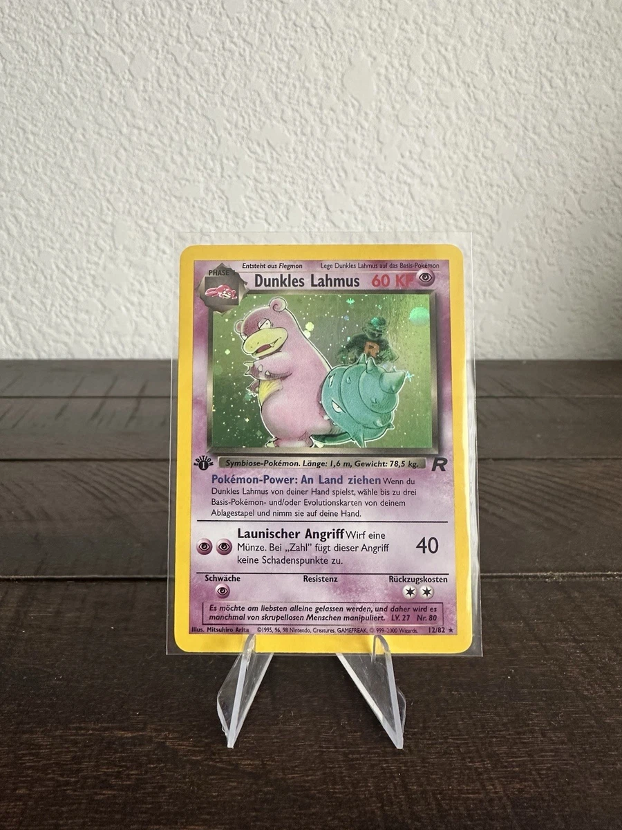 Individual Trading Card Games Pokémon TCG German 1st Edition for